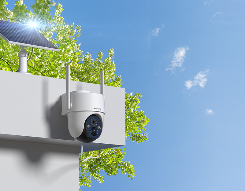 COCOCAM 4K 8MP Solar Security Camera Outdoor Wireless WiFi, with